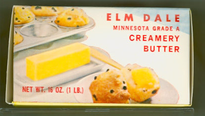 Elm Dale Creamery Association Butter Box - Side 2