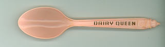 Dairy Queen Spoon, circa 1955