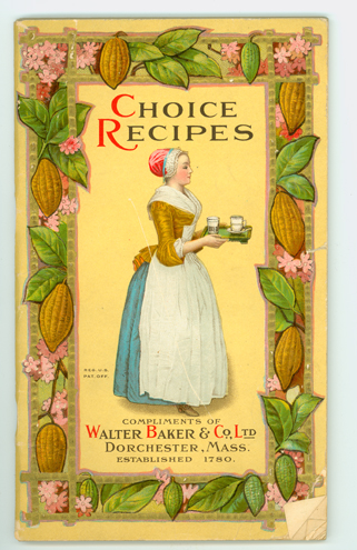 "Choice Recipes", compliments of Walter Baker & Co., Ltd. of Dorchester, Mass. copyright, 1925