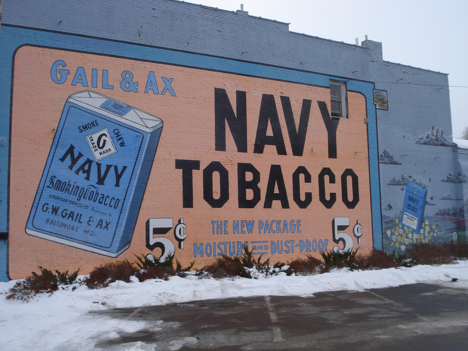 http://www.morrisoncountyhistory.org/museumpics/DSC00028a.jpg Gail & Ax Tobacco Mural, Little Falls, Minnesota. Photo by Alice Smuda, January 2008.