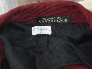 Accession number label inside jacket. We use accession numbers, a unique one on each item, to keep track of our collections. Accession number label inside jacket. We use accession numbers, a unique one on each item, to keep track of our collections.