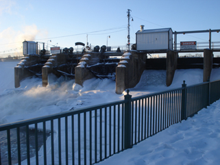 Little Falls Dam, Little Falls, MN, January 26, 2010 Little Falls Dam, Little Falls, MN, January 26, 2010